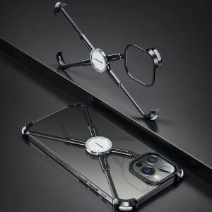 iPhone 12 Slim Aluminium Kickstand Bumper Frame