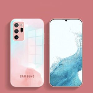 Galaxy Note 20 Ultra Colorful Wave Glass Phone Case